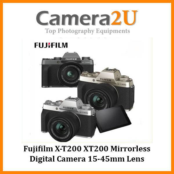 Fujifilm XT200 XT200 Mirrorless Digital Camera 1545mm Lens + 32GB+Bag